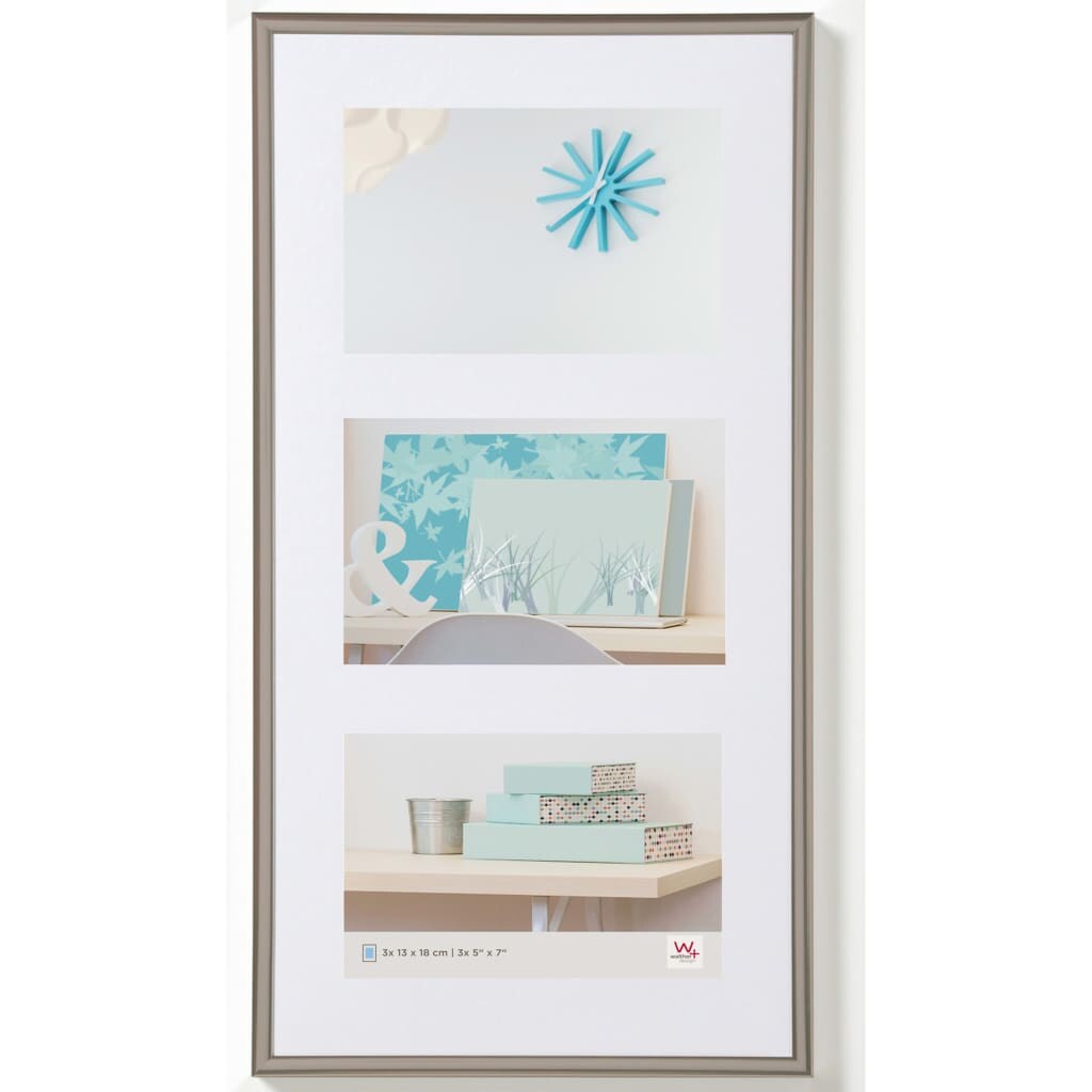 walther + design Walther Design Bilderrahmen Lifestyle 3x13x18 cm Stahl Image