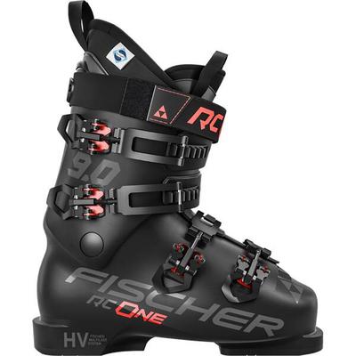 FISCHER Herren Ski-Schuhe RC ONE 9.0 RED BLACK/BLACK, Größe 29,5 in Schwarz