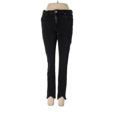 Kut from the Kloth Jeans - Mid/Reg Rise: Black Bottoms - Women's Size 8