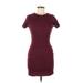 Brandy Melville Casual Dress: Burgundy Dresses