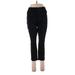 the essential collection by Anthropologie Dress Pants - Super Low Rise Boot Cut Cropped: Black Bottoms - Women's Size 12