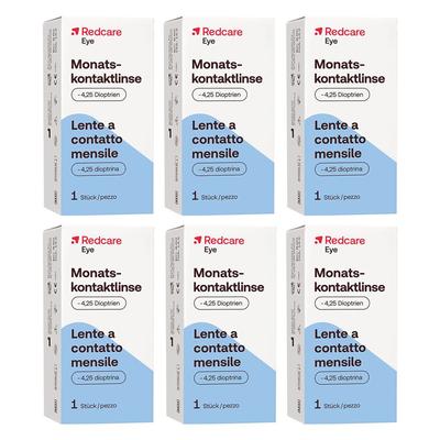 Redcare Monatslinse -4,25 6er-Pack 6x1 St Kontaktlinsen Image