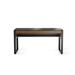 BDI Corridor Glass Desk Wood/Glass/Metal in Black/Brown/Gray | 30 H x 60 W x 26 D in | Wayfair 6501 WL