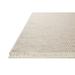 Gray/White 18 x 18 x 0.25 in Indoor/Outdoor Area Rug - Amber Lewis x Loloi Malibu Ivory/Dove Indoor/Outdoor Area Rug | Wayfair MALBMAB-05IVDV160S