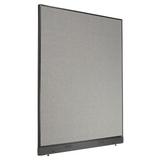 Global Industrial Interion Non-Electric Office Partition Panel w/ Raceway in Gray | 76" H x 60" W x 1.75" D | Wayfair 238640PGY