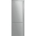 SMEG Portofino 27.7" Bottom Freezer Refrigerator 16.26 cu. ft, Stainless Steel in Gray | 76.9 H x 27.7 W x 29.5 D in | Wayfair FA490ULX