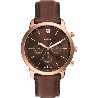 Fossil - Chronograph Edelstahl Herrenuhren 1 ct Herren