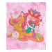 Northwest Disney Disney Princesses Carousel Princesses Throw Polyester in Pink | 60 H x 50 W in | Wayfair 1DPR236000012OOF