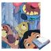 Northwest Disney D100 Ohana Throw Polyester in Blue/Brown | 60 H x 50 W in | Wayfair 1DON236000020OOF