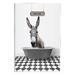 Stupell Industries Nice A** Funny Donkey On MDF by Lettered & Lined Print | 19 H x 13 W x 0.5 D in | Wayfair ax-850_wd_13x19