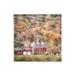 Stupell Industries Barn In Autumn Scene On MDF by LSR Design Studio Print | 12 H x 12 W x 0.5 D in | Wayfair ay-302_wd_12x12