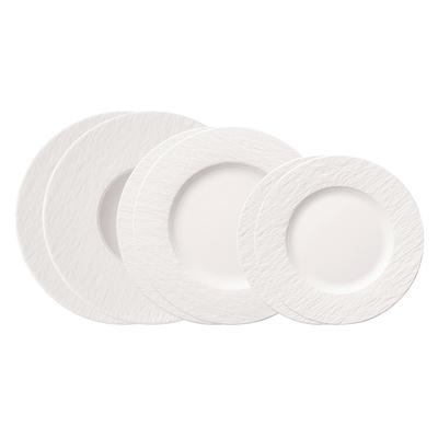 Villeroy & Boch Tellerset 6tlg. EC Manufacture Rock blanc - Image
