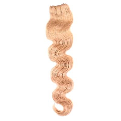 hair2heart - Tresse Extensions Echthaar #8/0 Hellblondblond 100g Haarextensions Hellbraun Damen