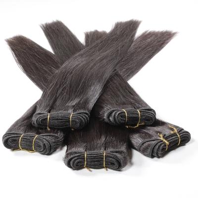 hair2heart Tresse Extensions Premium Rohhaar Naturschwarz 100g 50cm Schwarz Damen Image