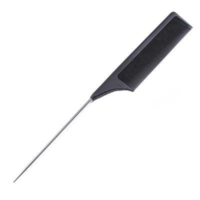 hair2heart Nadel-Stielkamm Carbon - Antistatisch, Anti-Frizz, Toupierkamm, Abteilkamm Damen
