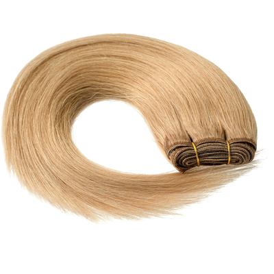 hair2heart Tresse Extensions Echthaar #9/31 Lichtblond Gold-Asch 100g 40cm Hellbraun Damen