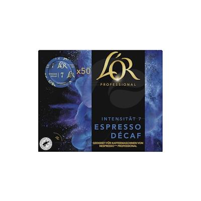 L'OR Suprême Espresso Decaf Kaffeepads 50 Portionen Nespresso®* Pro kompatibel (300g)