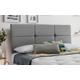 Silentnight Castello Headboard, Single, Slate Grey