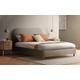 Silentnight Fara Upholstered Bed Frame, King Size, Pebble