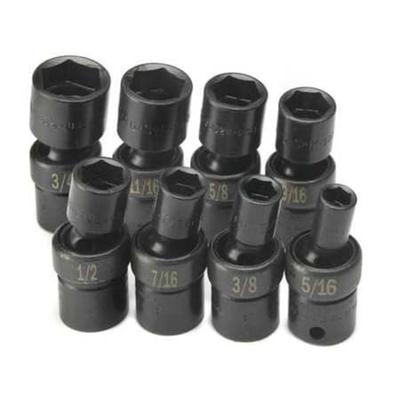 SK PROFESSIONAL TOOLS 33300 3/8" Drive Socket Set, SAE, 8pcs