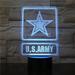 Smart Touch 3D Illusion 7-Color LED Light - US Army Logo