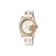 Rebel Brooklyn Women'S White & Gold Crystal Watch | Wowcher