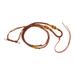 Uxcell Jade Rope Nylon Cord Necklace Strings Emerald Rope Light Brown 3 Pack