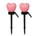 Modern Fashion Home Decoration 2Pc Solar Garden Lights Led Solar Valentine S Day Lawn Tree Plug Lights Outdoor Stakes Decorations