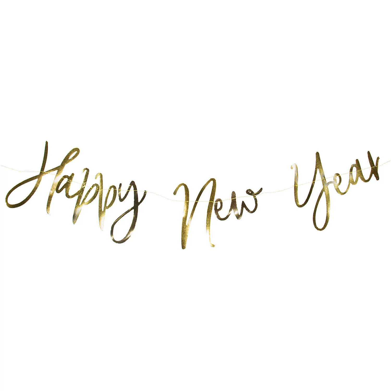 Papiergirlande Happy New Year, 2 Meter Image