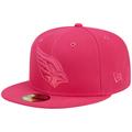 Men's New Era Pink Arizona Cardinals Color Pack 59FIFTY Fitted Hat