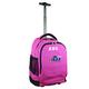 MOJO Pink Utah Jazz 19'' Personalized Premium Wheeled Backpack