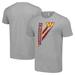 Men's Starter Heather Gray Washington Commanders Color Scratch T-Shirt