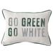 Michigan State Spartans Poster Rectangular Piped Pillow