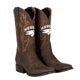 Men's Brown Nevada Wolf Pack Western Boots