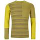 Ortovox - 185 Rock'N'Wool Long Sleeve - Merinounterwäsche Gr M gelb/oliv