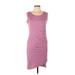 Doublju Casual Dress: Pink Dresses - Women's Size Large