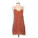 Tribe Kelley Casual Dress: Brown Dresses - Women's Size Small