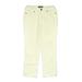 Lucky Brand Jeans - Adjustable: Ivory Bottoms - Kids Girl's Size 6 - Light Wash