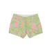 Lilly Pulitzer Khaki Shorts: Green Bottoms - Women's Size 00