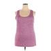 C9 By Champion Active Tank Top: Pink Activewear - Women's Size 2X-Large