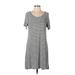 Andree by UNIT Casual Dress: Gray Dresses - Women's Size Large