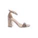 Sam Edelman Heels: Tan Shoes - Women's Size 8 1/2