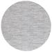 Gray 79 x 79 x 0.375 in Indoor Area Rug - 17 Stories Orlandria Machine Woven Cotton/Area Rug in Polyester | 79 H x 79 W x 0.375 D in | Wayfair
