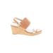 Vince Camuto Wedges: Tan Shoes - Women's Size 10