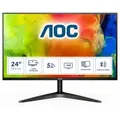 AOC B1 24B1H écran plat de PC 59.9 cm (23.6") 1920 x 1080 pixels Full HD LED Noir