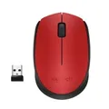 Logitech M171 Red-K souris Ambidextre RF sans fil Optique 1000 DPI