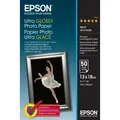 Epson Ultra Glossy Photo Paper - 13x18cm 50 Feuilles