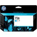 HP 728 cartouche d'encre DesignJet cyan 130 ml