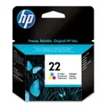 HP 22 cartouche d'encre trois couleurs authentique