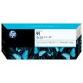 HP 91 DesignJet cartouche d'encre pigmentée cyan clair, 775 ml
